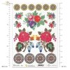 wycinanka, wycinanki, łowicka, łowickie, folklor, polski, polskie, Łowicz, Lowicz, Muzeum w Łowiczu, ludowa, ludowe, R851,  Gwiozda, Helena Rześna, kodra, Marianna Jaska, Józefa Strycharska, cut-outs, folklore, Polish, folklore, Ausschnitt, Polnisch, reco
